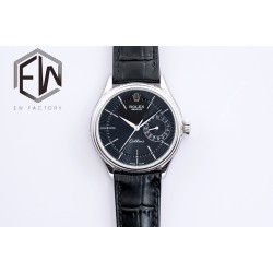 Rolex - Cellini Date 39mm SS/LE Black Stk EWS Asia 3165 Mod