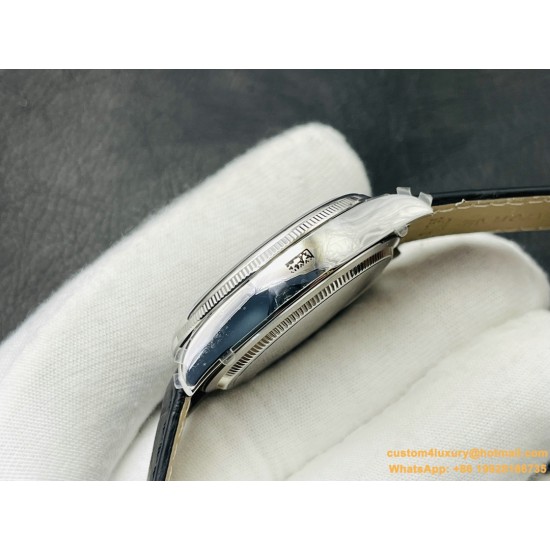Rolex - Cellini Date 39mm SS/LE Black Stk VRS Asia 3165 Mod