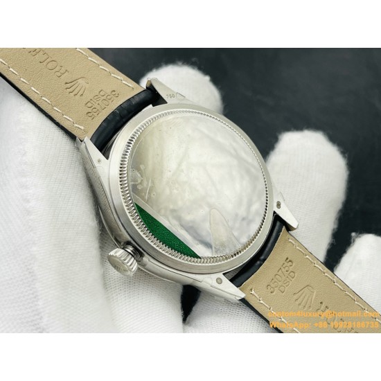Rolex - Cellini Date 39mm SS/LE Black Stk VRS Asia 3165 Mod