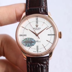 Rolex - Cellini Time Ref.50509 RG/LE White Stick MKS Asia 3132