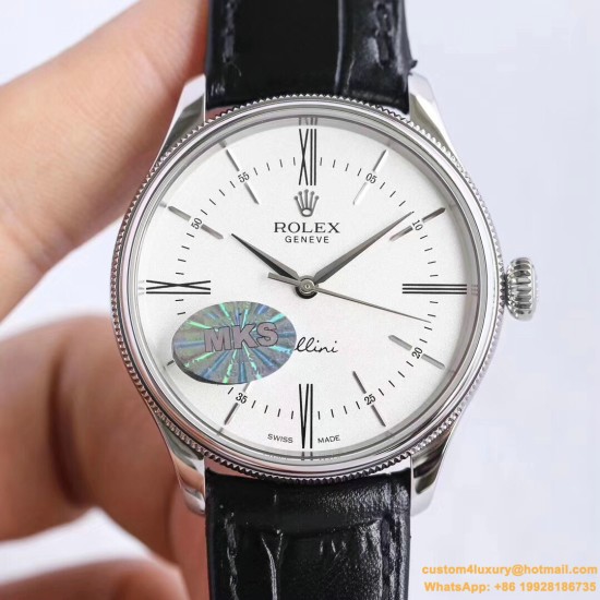 Rolex - Cellini Time Ref.50509 SS/LE White Stick MKS Asia 3132