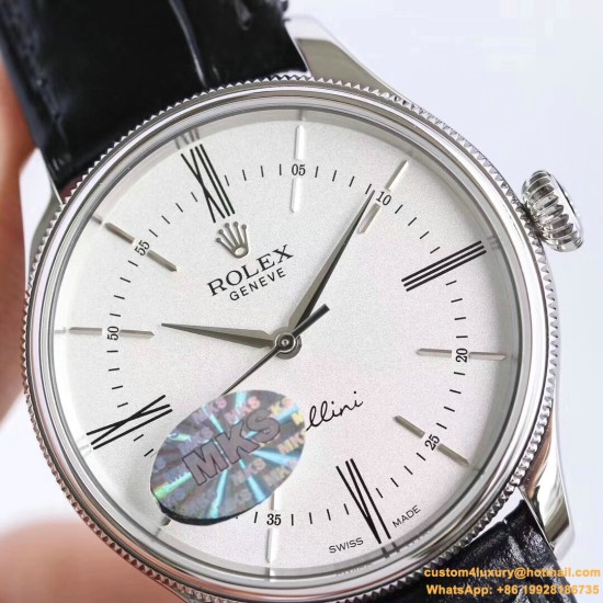 Rolex - Cellini Time Ref.50509 SS/LE White Stick MKS Asia 3132