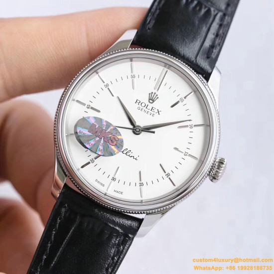 Rolex - Cellini Time Ref.50509 SS/LE White Stick MKS Asia 3132