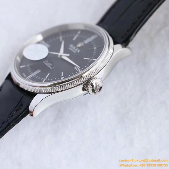 Rolex - Cellini Time 50509 SS/LE Black Stk MKS Asia 3132