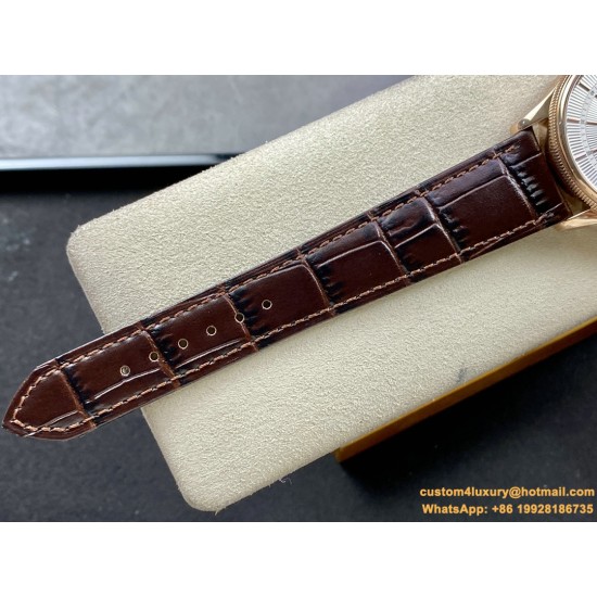 Rolex - Cellini Date 39mm RG/LE White TWF Asia 3165 Mod