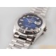 DayDate 36mm 128238 Flt Pres SS/SS Blue Stk EWF A3255 Mod