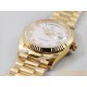DayDate 128238 36mm YG/YG Silver/Rmn EWF V3 VR3255(Gain Weight)