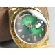 DayDate 128238 36mm YG/YG Green/Dia EWF V3 VR3255(Gain Weight)