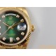 DayDate 128238 36mm YG/YG Green/Dia EWF V3 VR3255(Gain Weight)