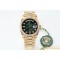 Rolex - DayDate 36mm Dia Pres YG/YG Green Diam EWF A3255 Mod