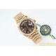 Rolex - DayDate 36mm Dia Pres YG/YG Brown Diam EWF A3255 Mod