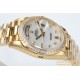 Rolex - DayDate 36mm Dia Pres YG/YG Wht MOP Diam EWF A3255 Mo