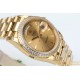 Rolex - DayDate 36mm Dia Pres YG/YG Gold Stk EWF A3255 Mod