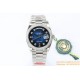 Rolex - DayDate 36mm Dia Pres SS/SS G-Blue Diam EWF A3255 Mod