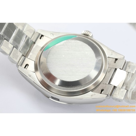 Rolex - DayDate 36mm Dia Pres SS/SS G-Blue Diam EWF A3255 Mod