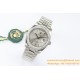 Rolex - DayDate 36mm Dia Pres SS/SS Silv Wht Stk EWF A3255 Mo