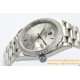 Rolex - DayDate 36mm Dia Pres SS/SS Silv Wht Stk EWF A3255 Mo
