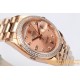 Rolex - DayDate 36mm Dia Pres RG/RG Gold Diam EWF A3255 Mod