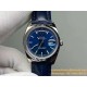 DayDate 128239 36mm SS/LE Blue/Stk QF V3 VR3255(Gain Weight)