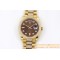 Rolex - DayDate 36mm Dia Pres YG/YG Brown Diam EWF A3255 Mod