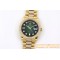 Rolex - DayDate 36mm Dia Pres YG/YG Green Diam EWF A3255 Mod
