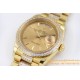 Rolex - DayDate 36mm Dia Pres YG/YG Gold Diam EWF A3255 Mod