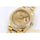 Rolex - DayDate 36mm Dia Pres YG/YG Gold Diam EWF A3255 Mod