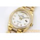 Rolex - DayDate 36mm Dia Pres YG/YG Wht MOP Diam EWF A3255 Mo