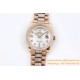 Rolex - DayDate 36mm Dia Pres RG/RG Wht MOP Diam EWF A3255 Mo