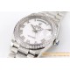 DayDate 128239 36mm SS/SS White/Rmn Diam EWF V3 VR3255(Gain Weight)