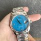 DayDate 36mm SS/SS Flt Pres Turquoise Dial RAF A2836