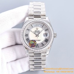 DayDate 128239 36mm SS/SS Diamond/Rmn LZ V3 VR3255(Gain Weight)