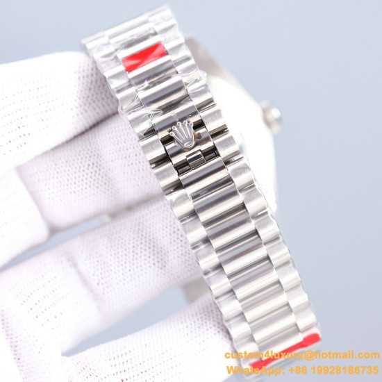 DayDate 128239 36mm SS/SS Diamond/Rmn LZ V3 VR3255(Gain Weight)