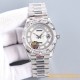 DayDate 128239 36mm SS/SS Diamond/White Dial LZ V3 VR3255(Gain Weight)