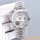DayDate 128239 36mm SS/SS Diamond/White Dial LZ V3 VR3255(Gain Weight)