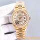 DayDate 128239 36mm YG/YG Diamond/Rmn LZ V3 VR3255(Gain Weight)