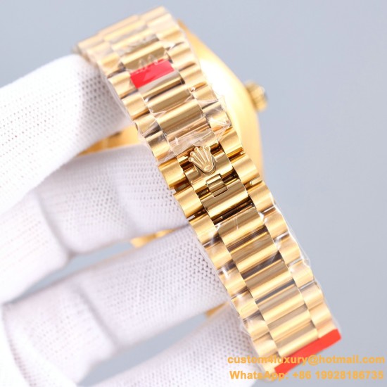 DayDate 128239 36mm YG/YG Diamond/Rmn LZ V3 VR3255(Gain Weight)