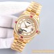 DayDate 128239 36mm YG/YG Diamond DIal LZ V3 VR3255(Gain Weight)