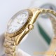 DayDate 128238 36mm YG/YG White/Stk BJ A2836(Gain Weight)
