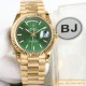 DayDate 128238 36mm YG/YG Green/Brown YG Dial BJ V3 VR3255(Gain Weight)