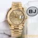 DayDate 128238 36mm YG/YG Green/Brown YG Dial BJ V3 VR3255(Gain Weight)