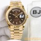 DayDate 128238 36mm YG/YG Green/Brown YG Dial BJ V3 VR3255(Gain Weight)
