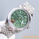 Datejust 126333 41mm Jub SS/SS Green Textured/Stk LZ SH3235