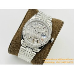 DayDate 36mm SS/SS Dia Pres Diamond Dial VRS A2836