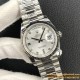 DayDate 36mm Flt Pres SS/SS Silv Wht Diam EWF A3255