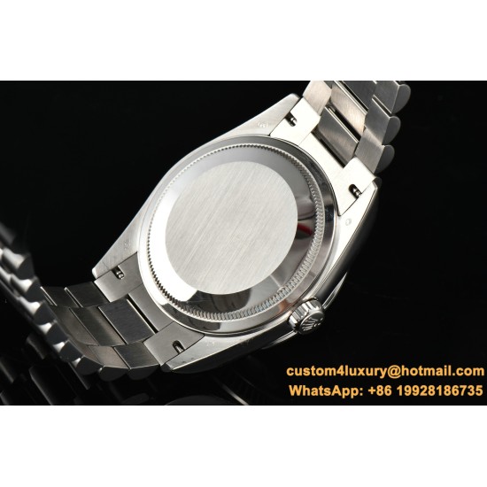 Rolex - DayDate 36mm Dia Pres SS/SS Wht MOP Diam EWF A3255 Mo