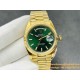 DayDate 228238 40mm YG/YG Green Dial VRS V4 VR3255 (Gain Weight)