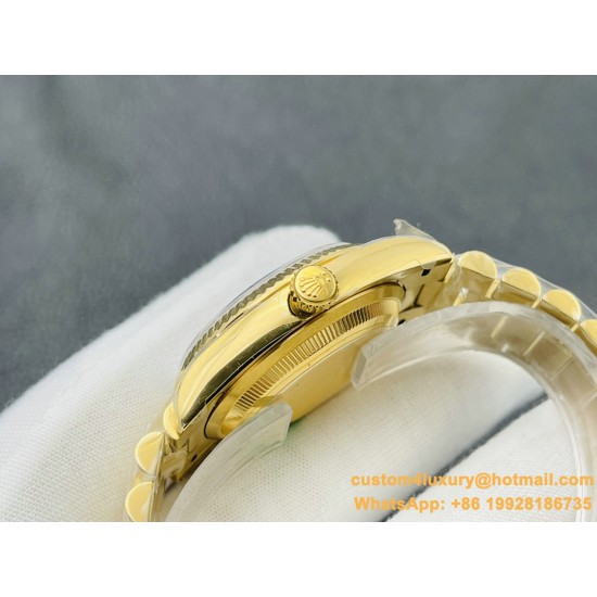 DayDate 228238 40mm YG/YG Green Dial VRS V4 VR3255 (Gain Weight)