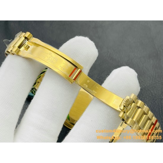 DayDate 228238 40mm YG/YG Green Dial VRS V4 VR3255 (Gain Weight)