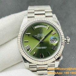 DayDate 228236 40mm SS/SS Green/Rmn VRS VR3255(Gain Weight)